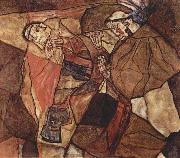 The Death Struggle Egon Schiele